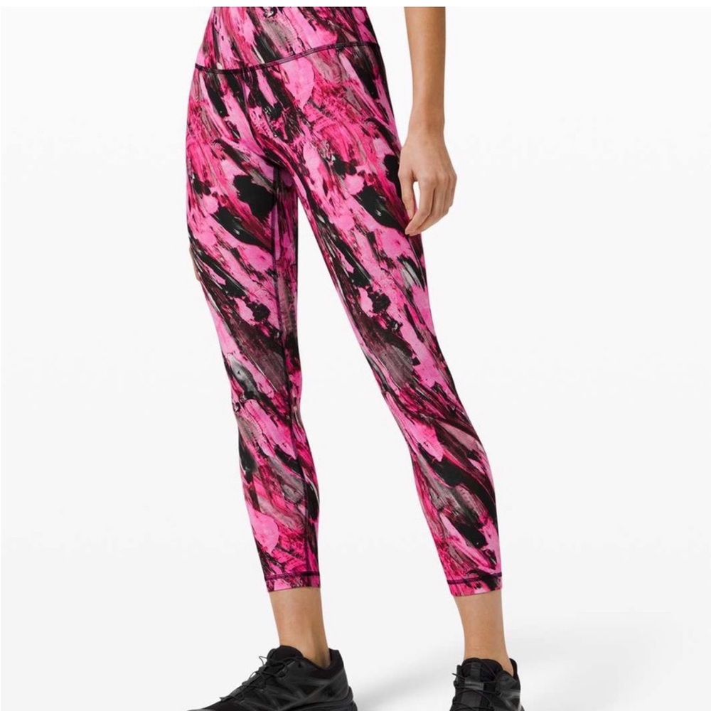Lululemon Wunder Train High-Rise Crop 21" - Size 2